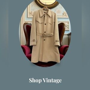 VTG Harbormaster John Weitz Trench Coat. Unisex. Size: Large-40R